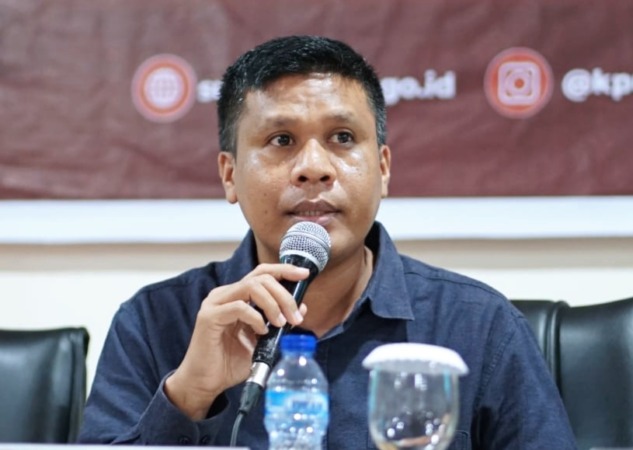 Ketua Divisi Sosdiklih, Parmas dan SDM KPU Sumbar Jons Manedi. (Foto: Humas KPU Sumbar)