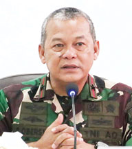 Brigjen TNI Rayen Obersyl.(SUYUDI/PADEK)