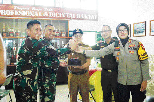 MOMEN: Kolaborasi dan sinergi pada peringatan Hari Jadi Batalyon Infanteri 131 Braja Sakti, Senin (22/1).(HUMAS PEMKO PAYAKUMBUH UNTUK PADEK)