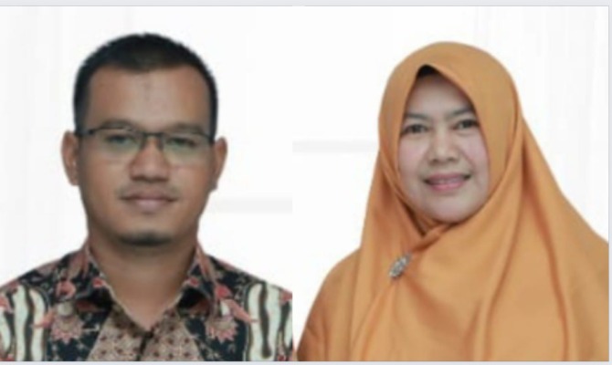 M Abri Syani dan Sri Mulyani.