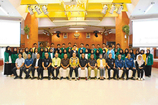 ANTUSIAS: 44 peserta dari 16 perguruan tinggi dalam dan luar negeri ikut serta dalam program Magenta PT Semen Padang Bacth 2 tahun 2024.(HUMAS PT SEMEN PADANG)