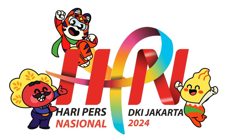 Logo resmi Hari Pers Nasional 2024.