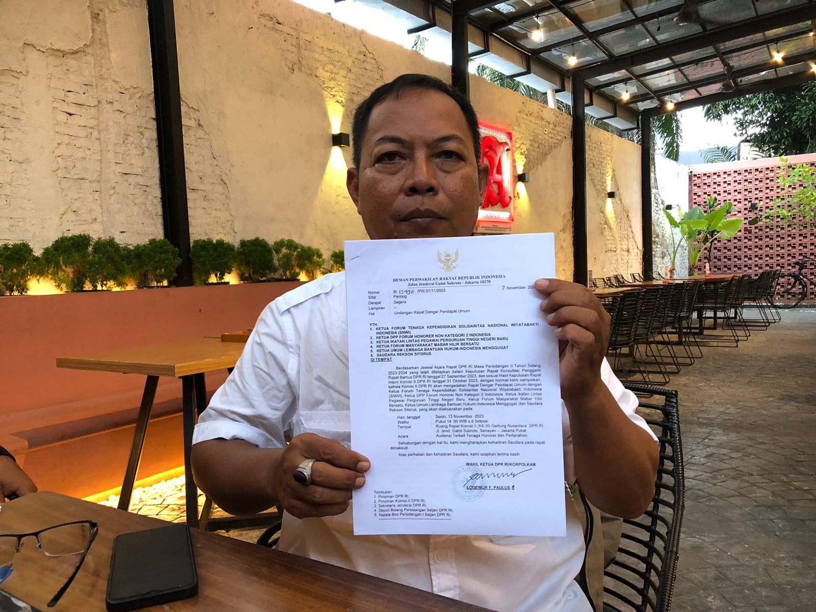 Ketua Forum Mabar Hilir Bersatu, Fitria Budi Kesuma.(BAGUS SYAHPUTRA/SUMUT POS)