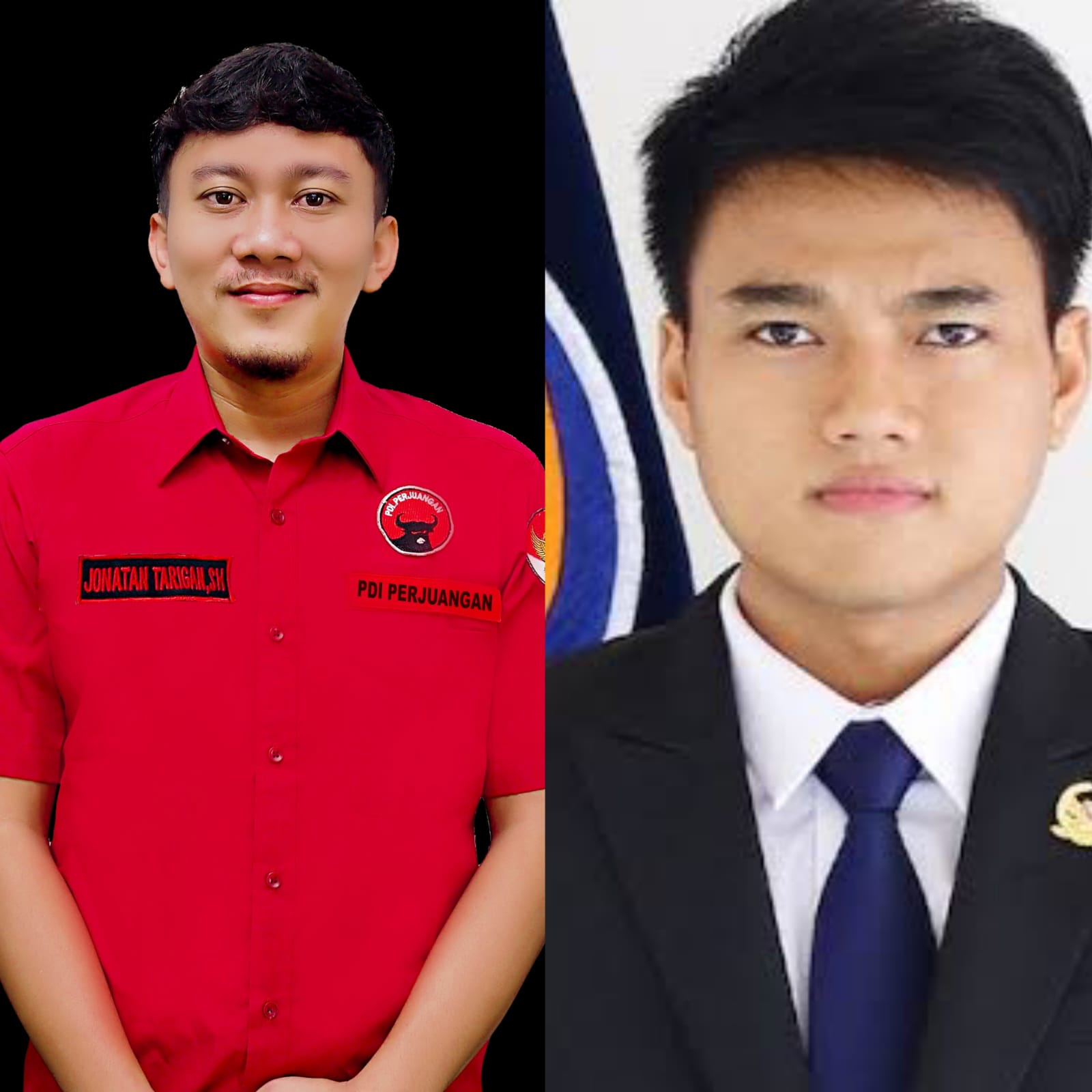 Jonatan Tarigan (kiri) dan Ricky Anthony (kanan).Internet/Sumut Pos.