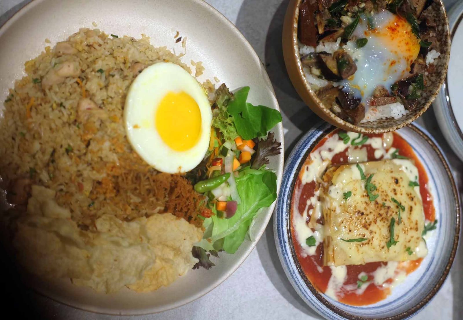 Sebahagian menu baru yang di perkenalkan saat &ldquo;Bukber at .TEMU Chef&rsquo;s Table&rdquo;. (Triadi Wibowo)