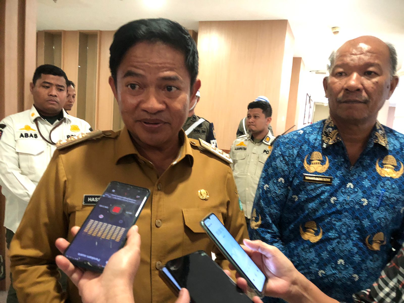 Pj Gubernur Sumut, Hassanudin.(BAGUS SYAHPUTRA/SUMUT POS)