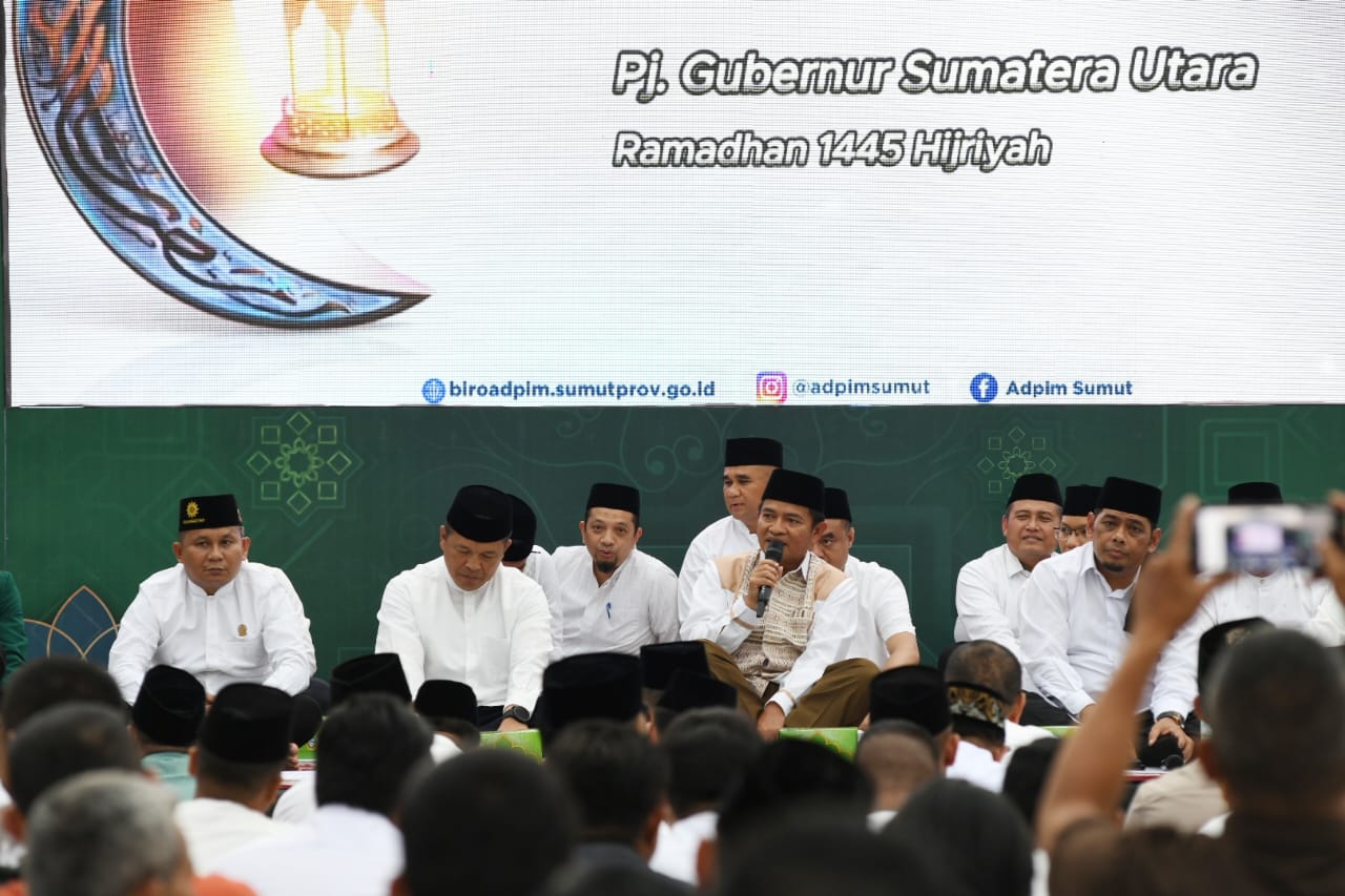 Pj Gubernur Sumut, Hassanudin.(dok Pemprov Sumut)