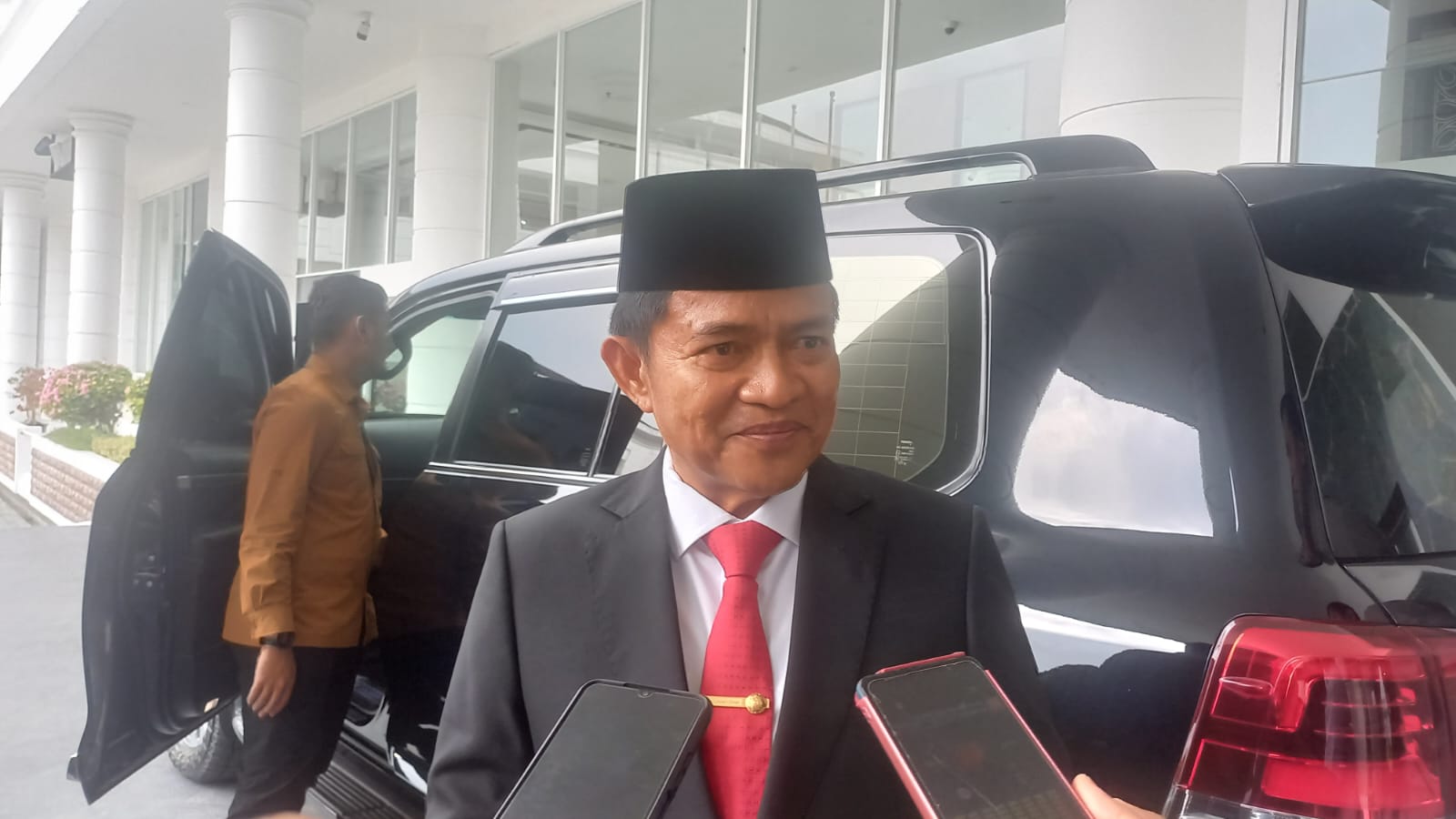 Pj Gubernur Sumut, Hassanudin.(BAGUS SYAHPUTRA/SUMUT POS)
