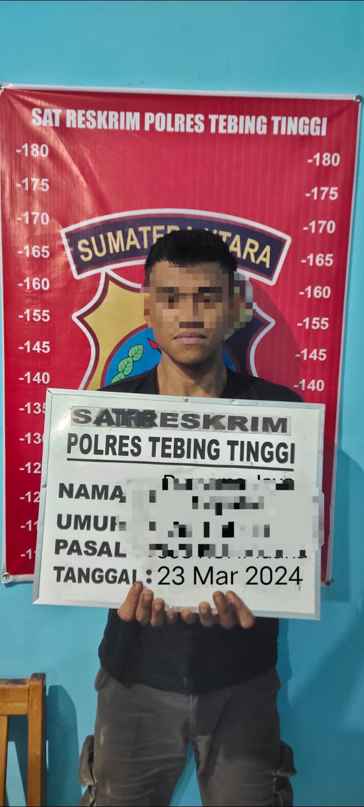 TANGKAP: Pelaku pencurian sepeda motor, PJS diamankan Sat Reskrim dikediamannya.