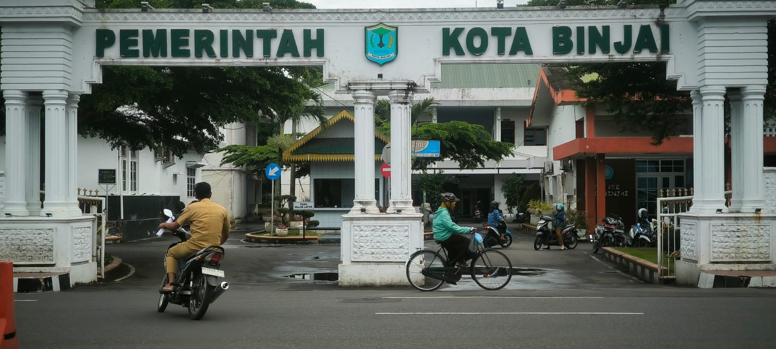 Balai Kota Binjai di Jalan Jenderal Sudirman.Teddy Akbari/Sumut Pos.