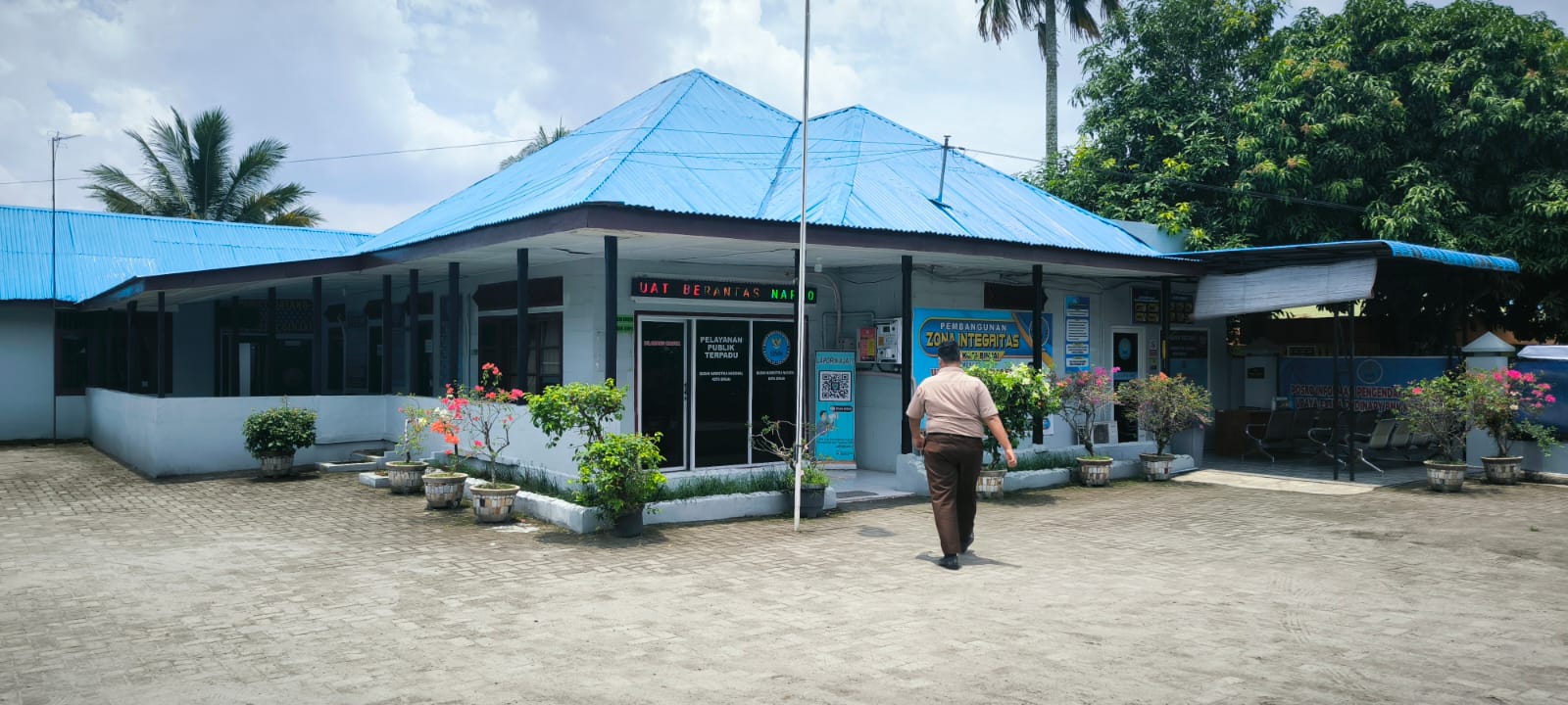 Kantor BNNK Binjai di Jalan Gatot Subroto, Binjai Barat.Teddy Akbari/Sumut Pos.