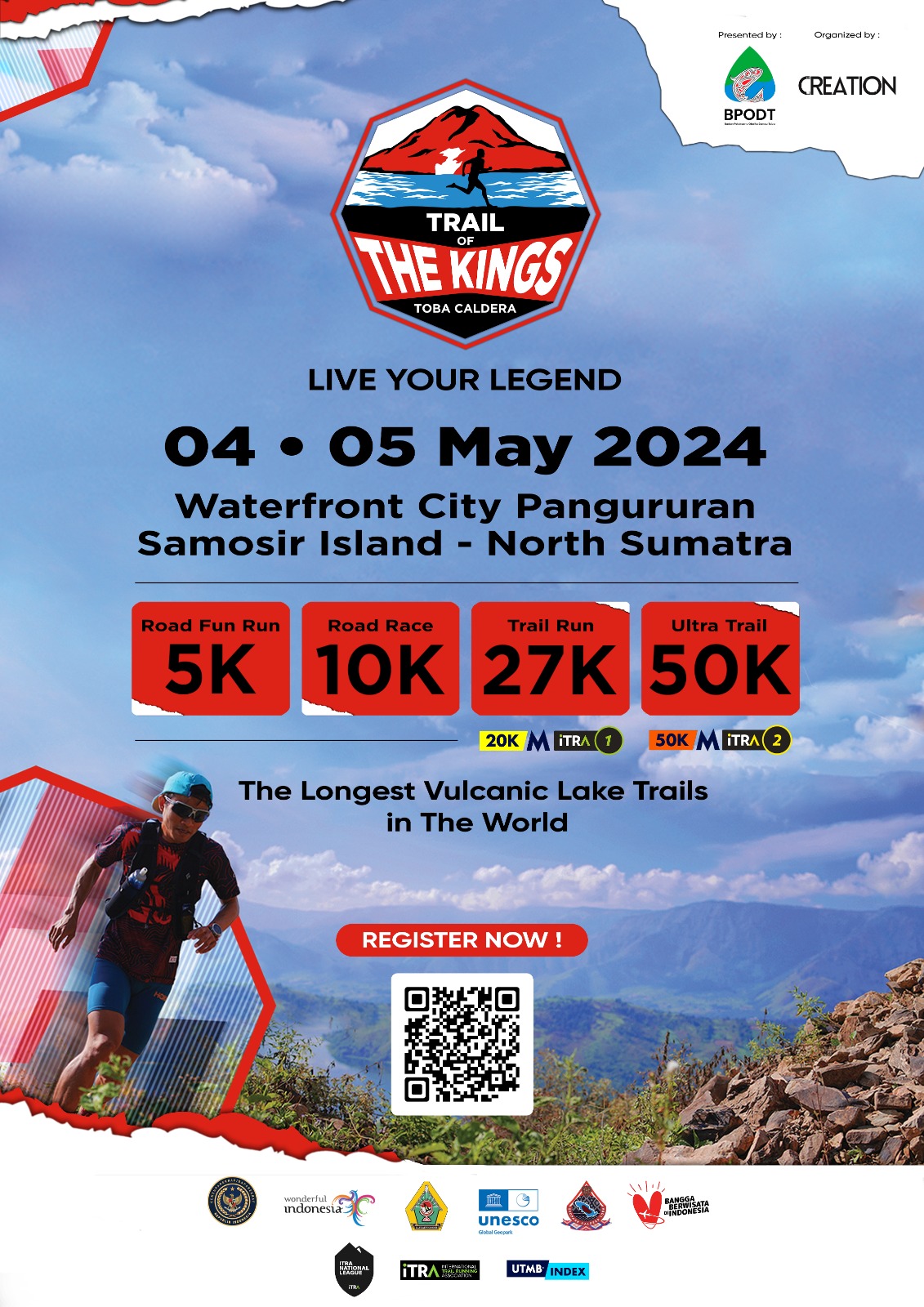 Trail of The Kings Danau Toba 2024.(istimewa/SUMUT POS