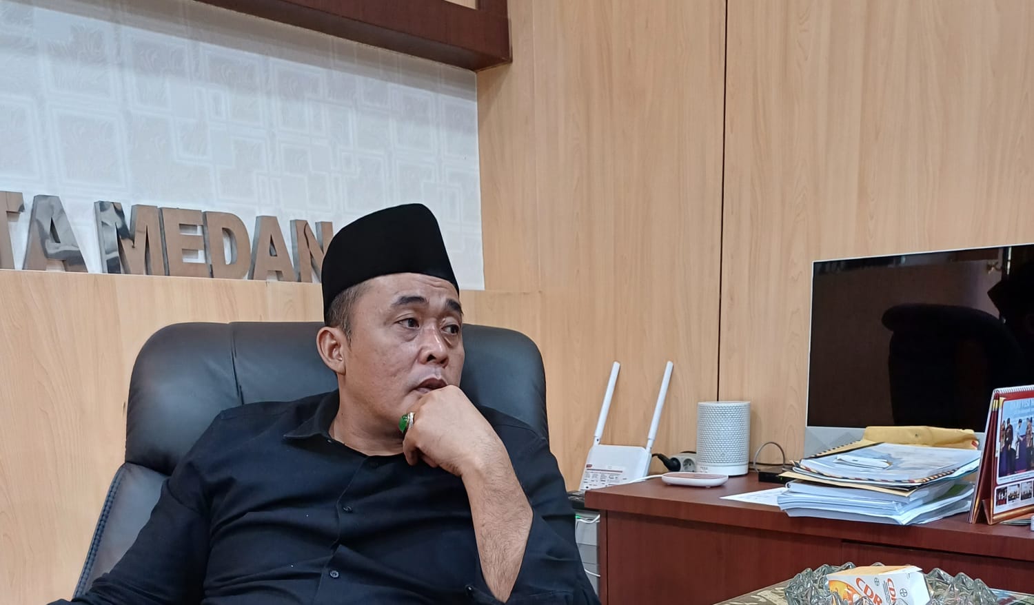 Wakil Wali Kota Medan, Aulia Rahman.