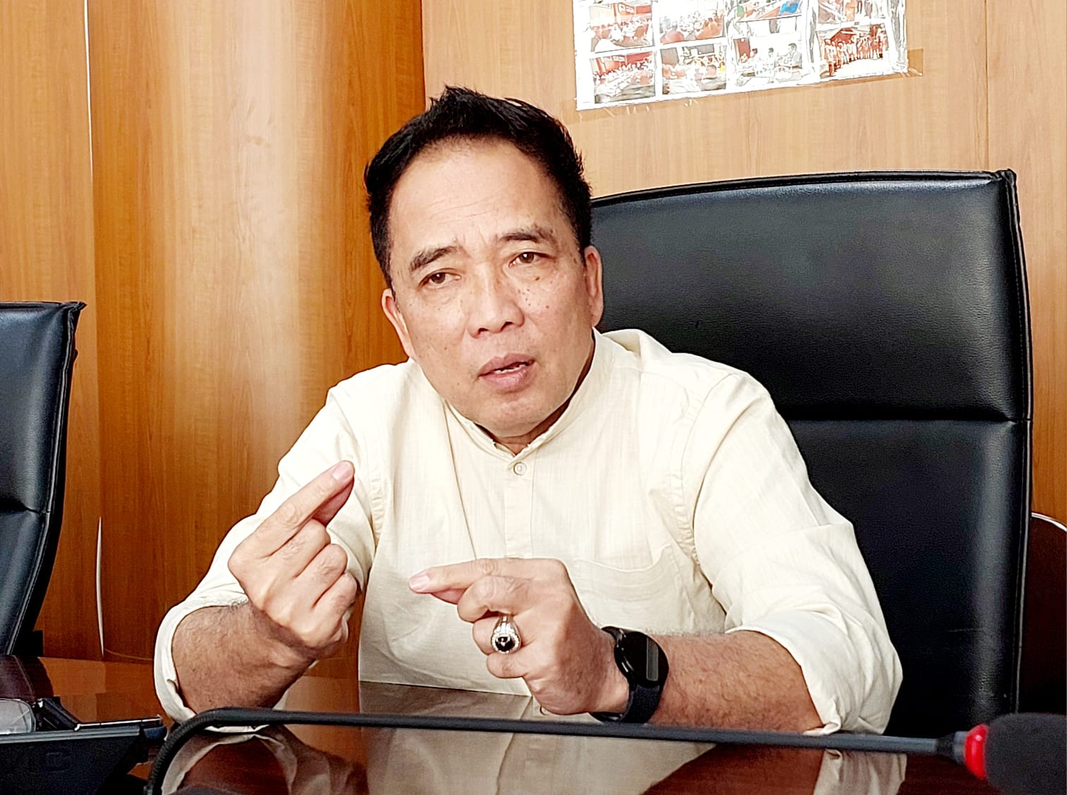 Ketua DPC Hanura Medan, Hendra DS.