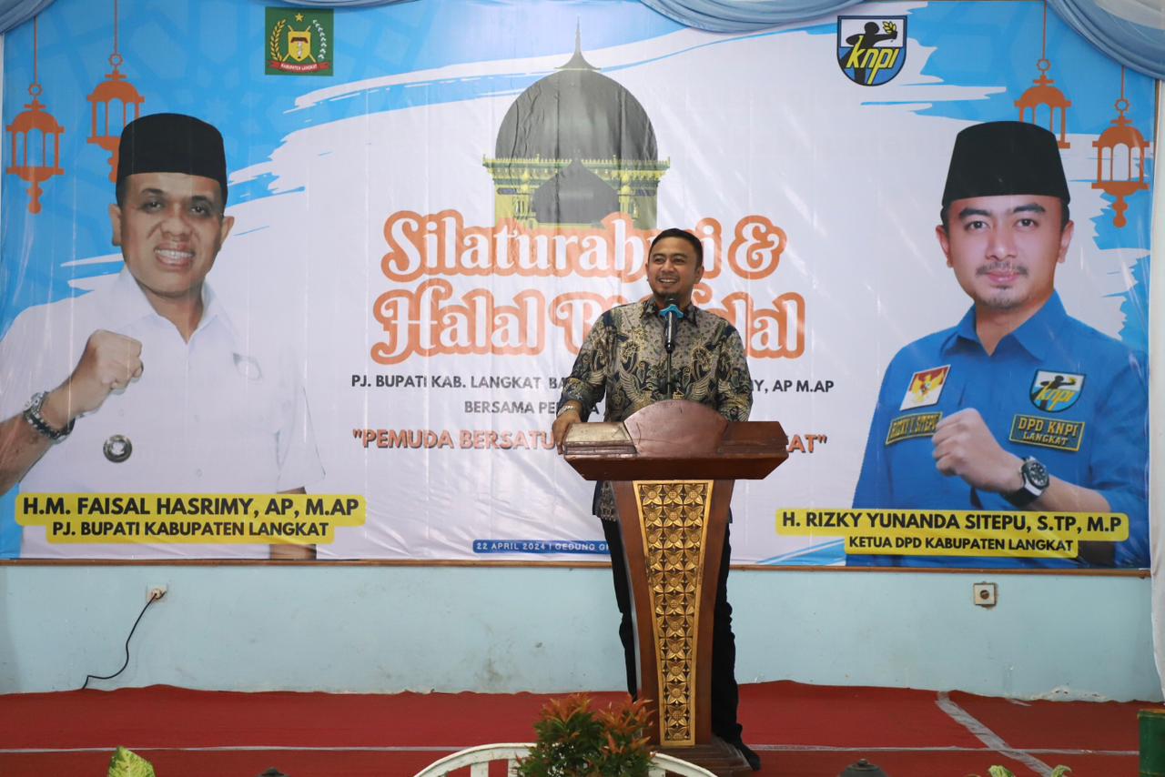 Ketua DPD KNPI Langkat, H Rizky Yunanda Sitepu akan meramaikan kontestasi Pilkada dengan memohon doa dan dukungan pemuda.