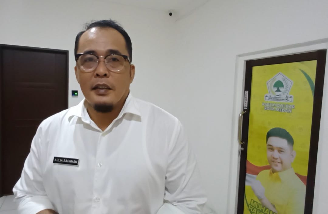 Wakil Wali Kota Medan, H Aulia Rachman. (Markus Pasaribu)