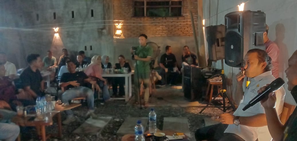 HALALBIHALAL: HIPMI Labuhanbatu Gelar Halalbihalal dan HIPMI Talk bincang-bincang bisnis. (fajar)