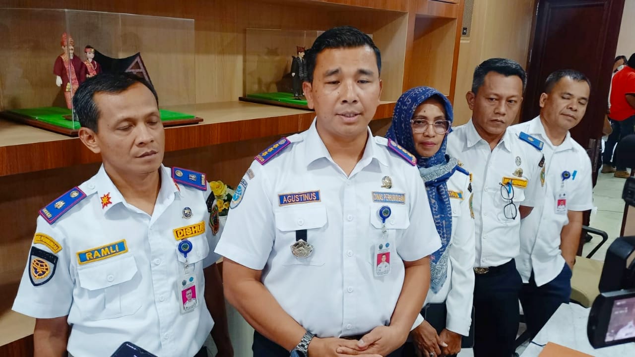 Kadishub Sumut, Agustinus.(BAGUS SYAHPUTRA/SUMUT POS).