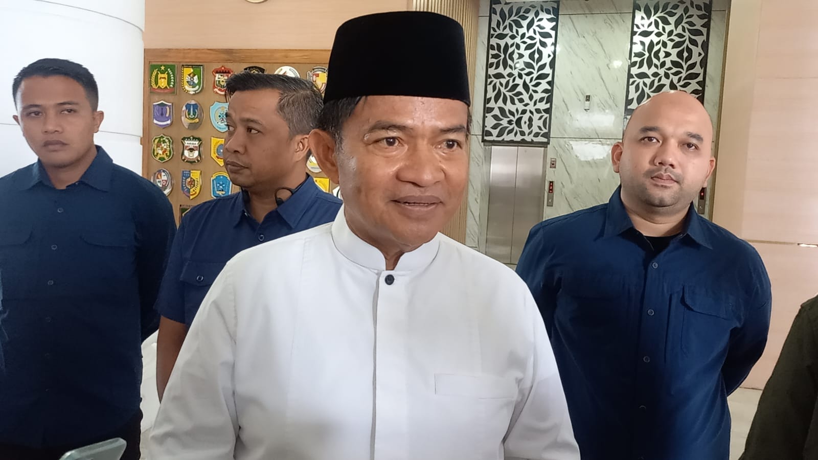 Pj Gubernur Sumut, Hassandun.(BAGUS SYAHPUTRA/SUMUT POS)