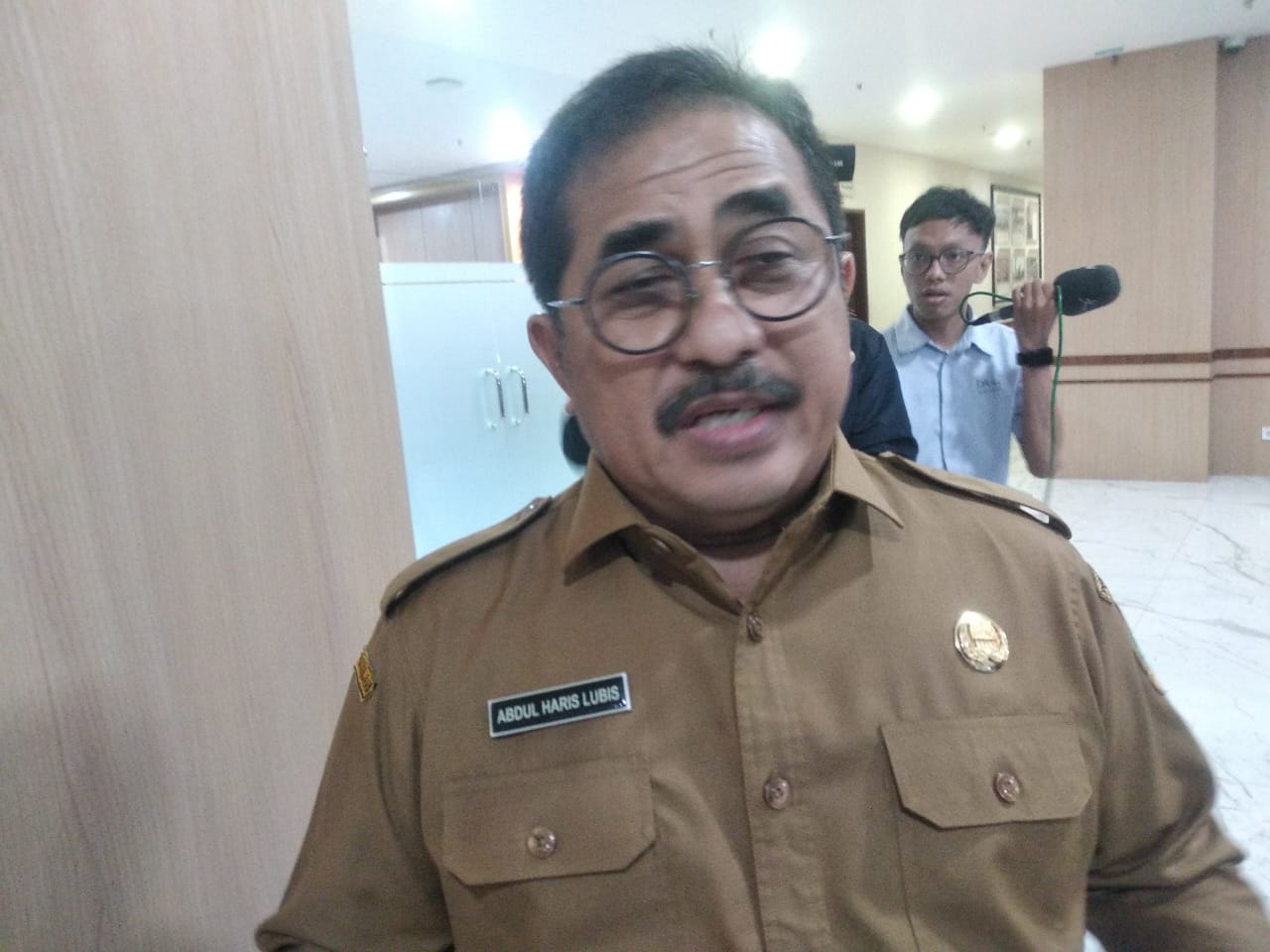Kadisdik Sumut, Abdul Haris Lubis.(BAGUS SYAHPUTRA/SUMUT POS)
