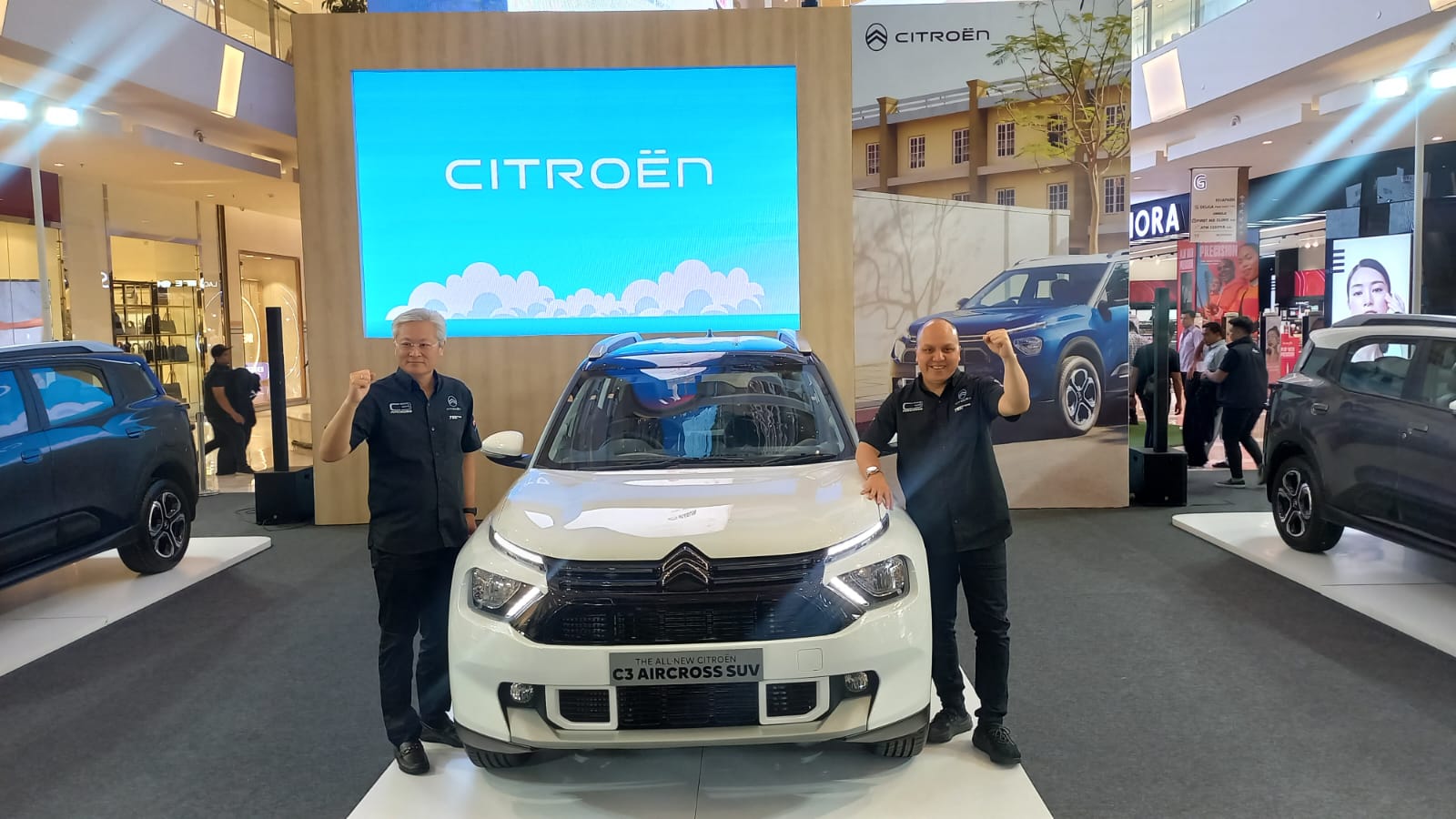 Peluncuran The All-New Citro&euml;n C3 Aircross SUV, di Delipark, Kota Medan.(BAGUS SYAHPUTRA/SUMUT POS)