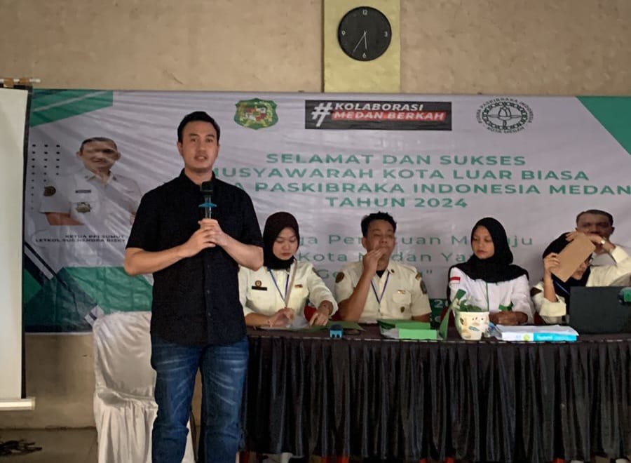 TERPILIH: . Afri Rizki Lubis SM M.IP, terpilih sebagai Ketua Purna Paskibraka Indonesia (PPI) Kota Medan periodesasi 2024-2029.