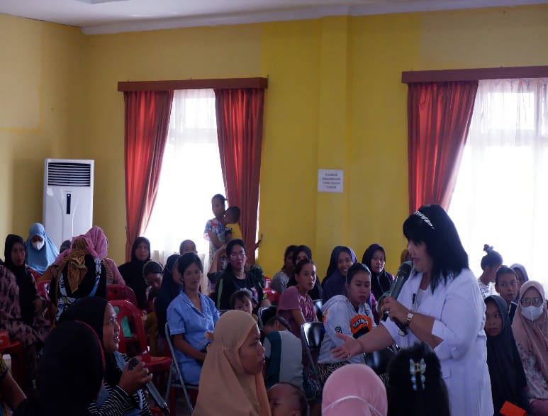 PROGRAM:  PT Pelabuhan Indonesia (Persero) kembali melaksanakan program PELITA (Pelindo Lingkungan Tanpa Anak Stunting) di Kantor Kecamatan Medan Belawan, Rabu (12/6/2024).