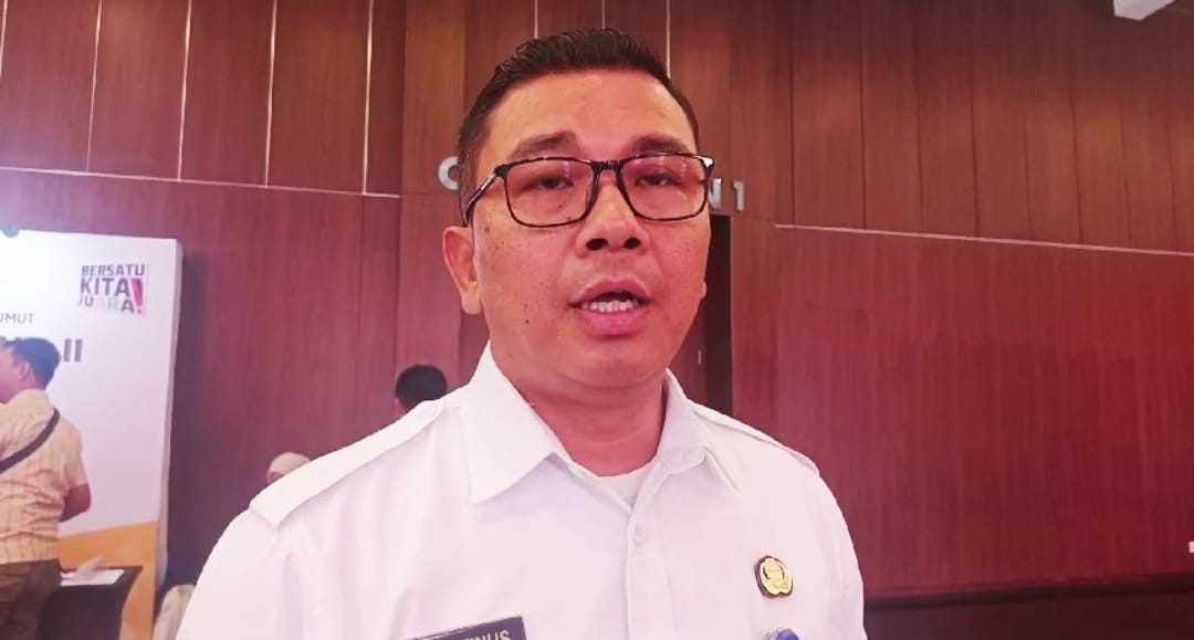 Kepala Dinas Perhubungan (Kadishub) Sumut, Agustinus Panjaitan.