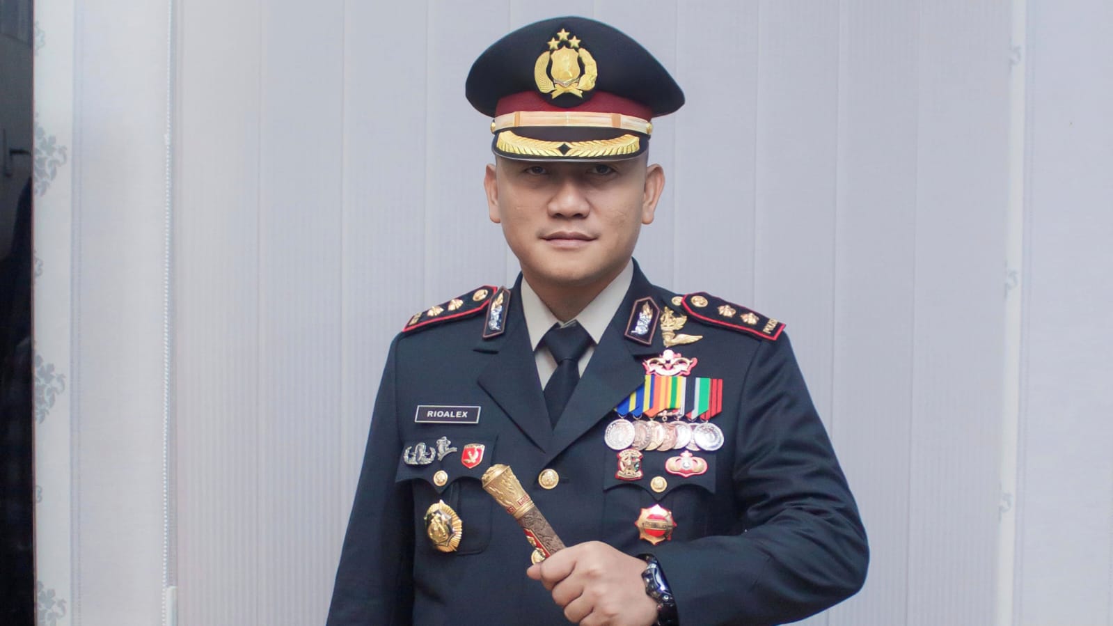 Kapolres Binjai, AKBP Rio Alexander Panelewen.
