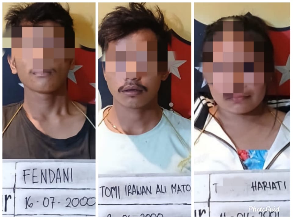 PELAKU: Polsek Medan Labuhan menangkap pelaku tindak pidana penggelapan sepeda motor Suzuki BK 2606 AIJ milik korban Wiga Pratama, Sabtu (29/6/2024).
