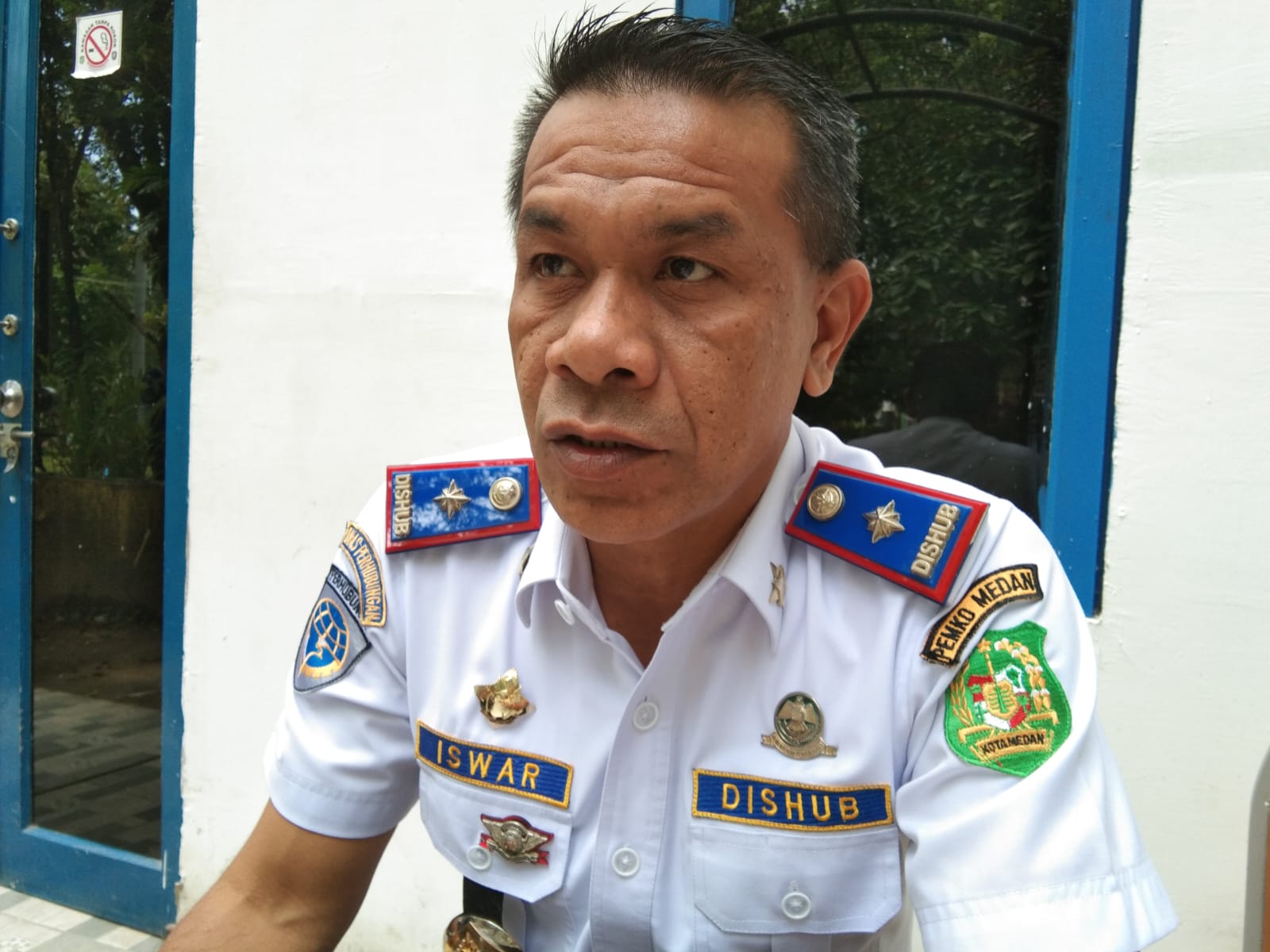 Kadis Perhubungan Kota Medan, Dr. Iswar Lubis S.SiT MT.