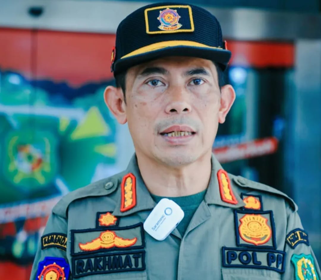 KasatPol PP Kota Medan, Rakhmat Adisyah Putra Harahap.
