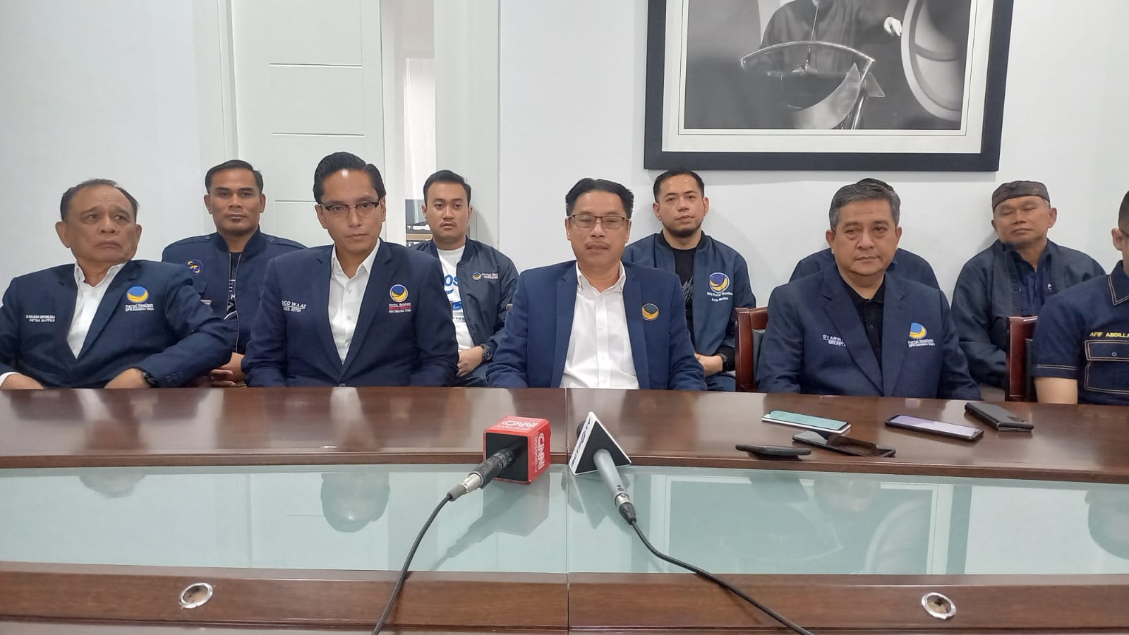 Ketua DPW NasDem Sumut, Iskandar ST.(BAGUS SYAHPUTRA/SUMUT POS)