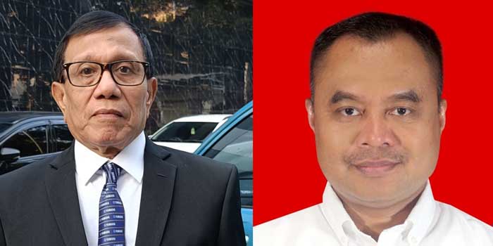Ketua PWI Pusat, Hendry Ch Bangun dan Ketua PWI Sumut, Farianda Putra Sinik.