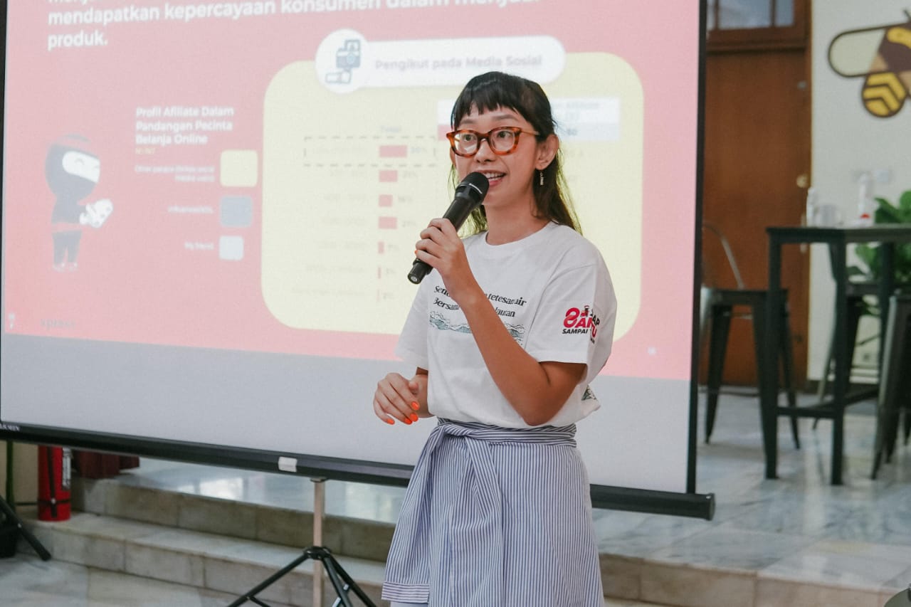 Head of Public Relations Ninja Xpress, Ribka Pratiwi.