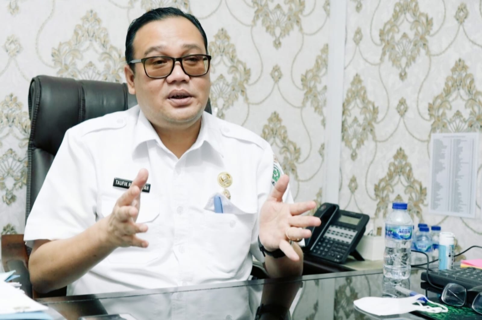 Kadis Kesehatan Kota Medan Non Aktif, dr. Taufik Ririansyah.