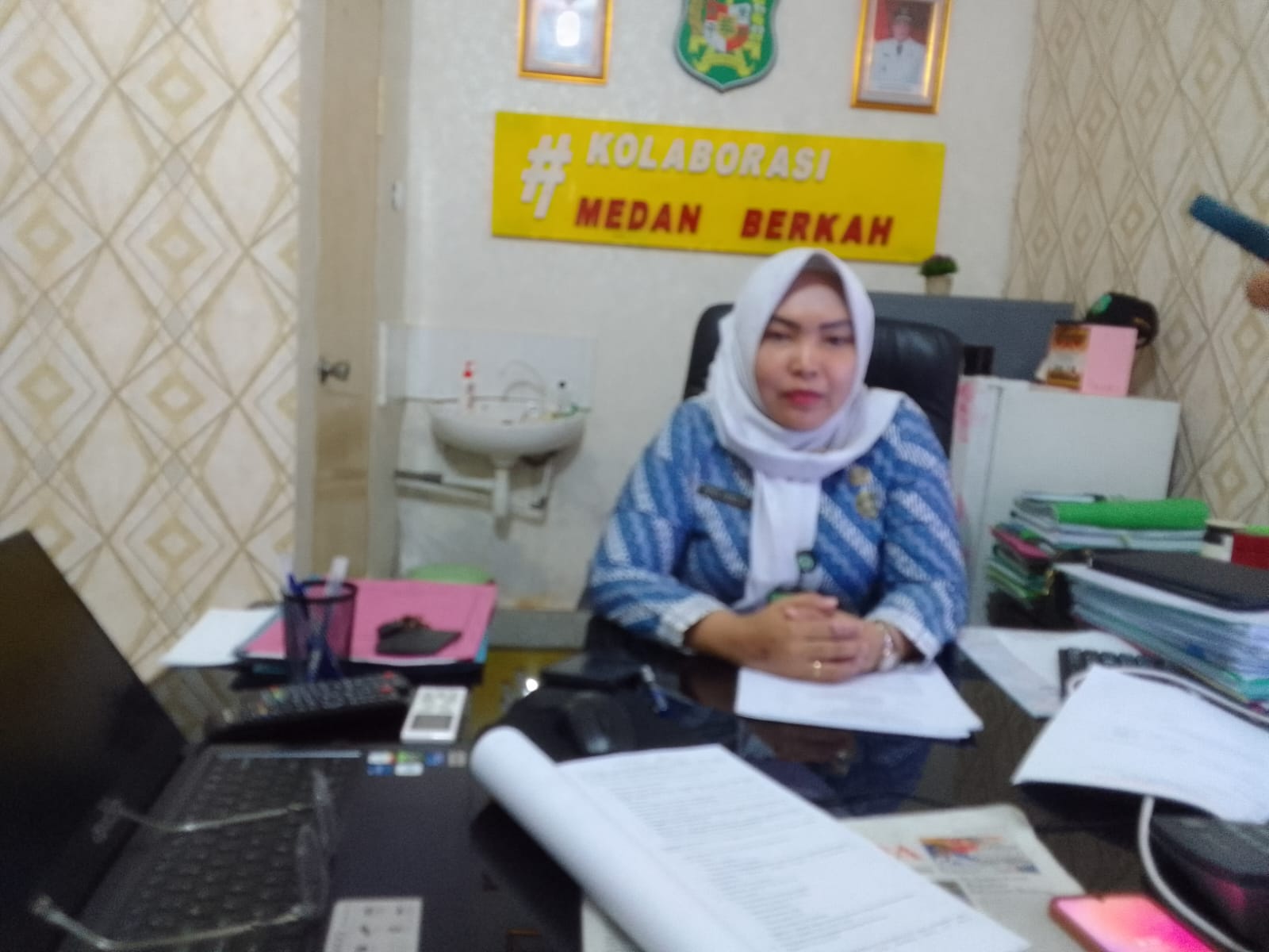 Wakil Direktur SDM dan Pendidikan RSUD Pirngadi Medan, Rina Amelia.