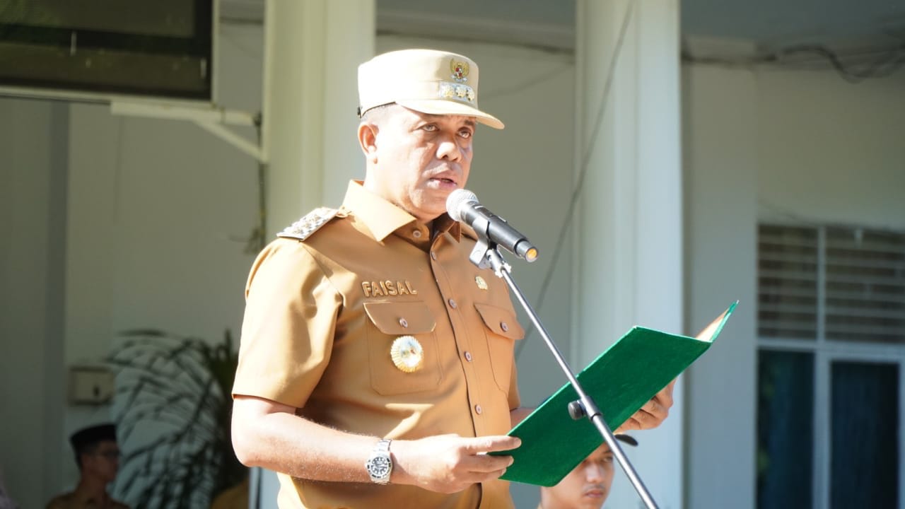 Pj Bupati Langkat, Faisal Hasrimy.(Diskominfo Langkat/Sumut Pos)