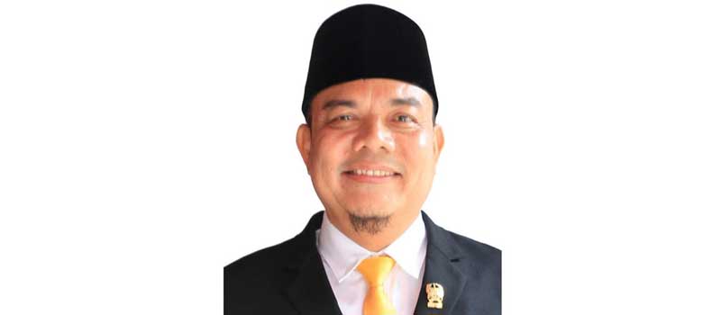 Sekretaris Golkar Medan, Mulia Asri Rambe alias Bayek.