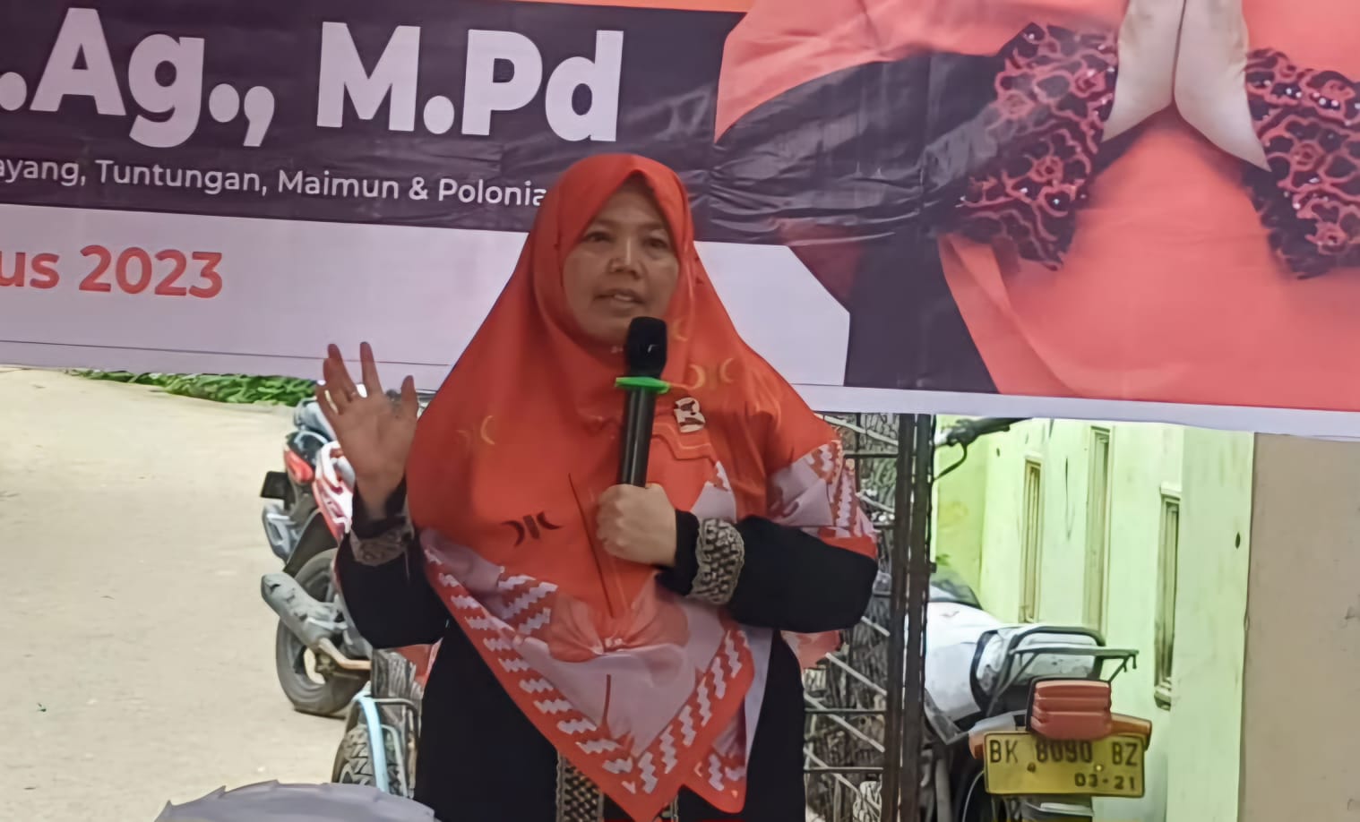 Anggota DPRD Kota Medan Fraksi PKS, Dhiyaul Hayati.