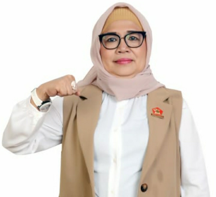 Politisi Partai Gerindra Kota Medan, Hj. Netty Yuniarty Siregar.