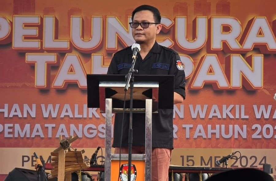 Komisioner KPU Sumut, Robby Efendi Hutagalung.