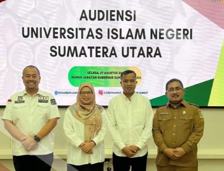 BUKA KEMBALI: Pj Wali Kota Tebingtinggi Moettaqien Hasrimi meminta perkuliahan Kampus V UINSU Kota Tebingtinggi awal September di laksanakan. (ISTIMEWA/SUMUT POS)