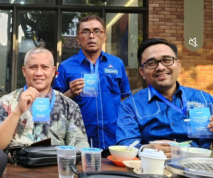 Suriono, ST, MSi, Ketua Tim Pemenangan Paslon Cabup-Cawabup Drs H Darwiams, MSi-Oky Iqbal Frima, SE,  Dok..Liberti H Haloho
