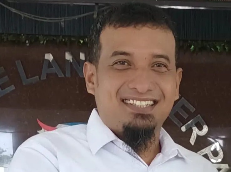 Devisi SDM Sosdiklih  dan Parmas KPU Batubara, Abdillah, (Dok. Liberti H Haloho/SUMUT POS)