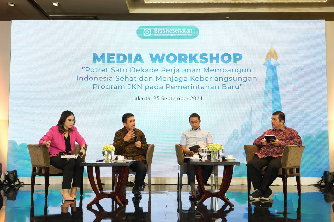 WORKSHOP: BPJS Kesehatan saat gelar Media Workshop.