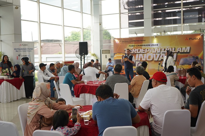 Event Fuso Merdeka di Dealer Mitsubishi Fuso Tanjung Morawa 14 September 2024.