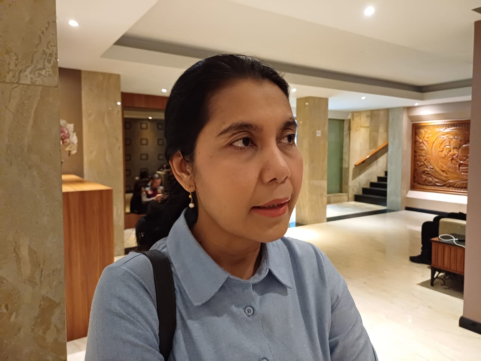 Ketua KPU Kota Medan, Mutia Atiqah.