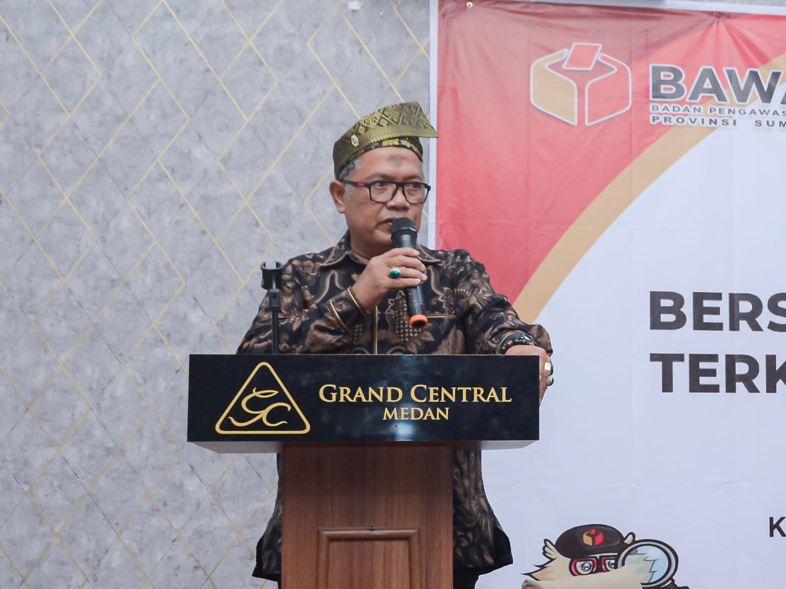 Ketua Bawaslu Sumut, Aswin Diapari Lubis.