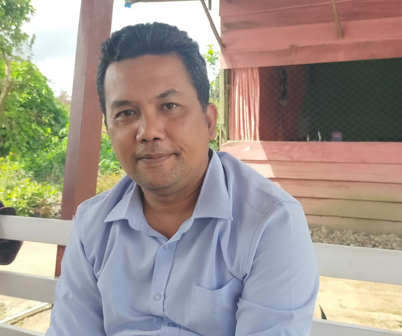 Koordinator Divisi SDM-Parmas KPU Dairi, Ridwan Hendra Agustinus Samosir.(RUDY SITANGGANG/SUMUT&nbsp;POS)